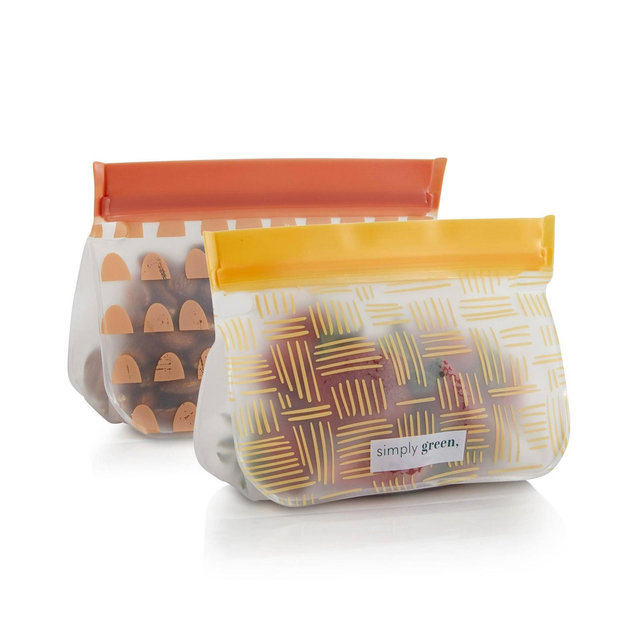 Simply Green Snack Bag - 2pk