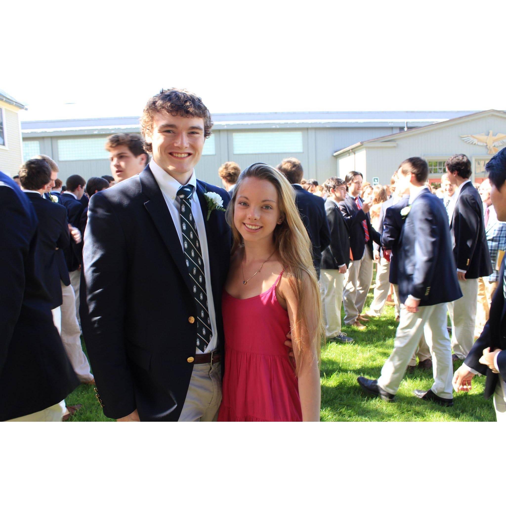 David's high school graduation 2014