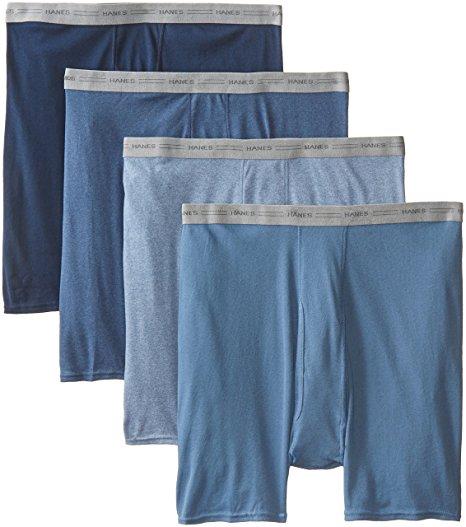 Hanes Men's Tagless Boxer Briefs with Comfort Flex Waistband
