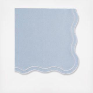 Wavy Lane Embroidered Napkin, Set of 2