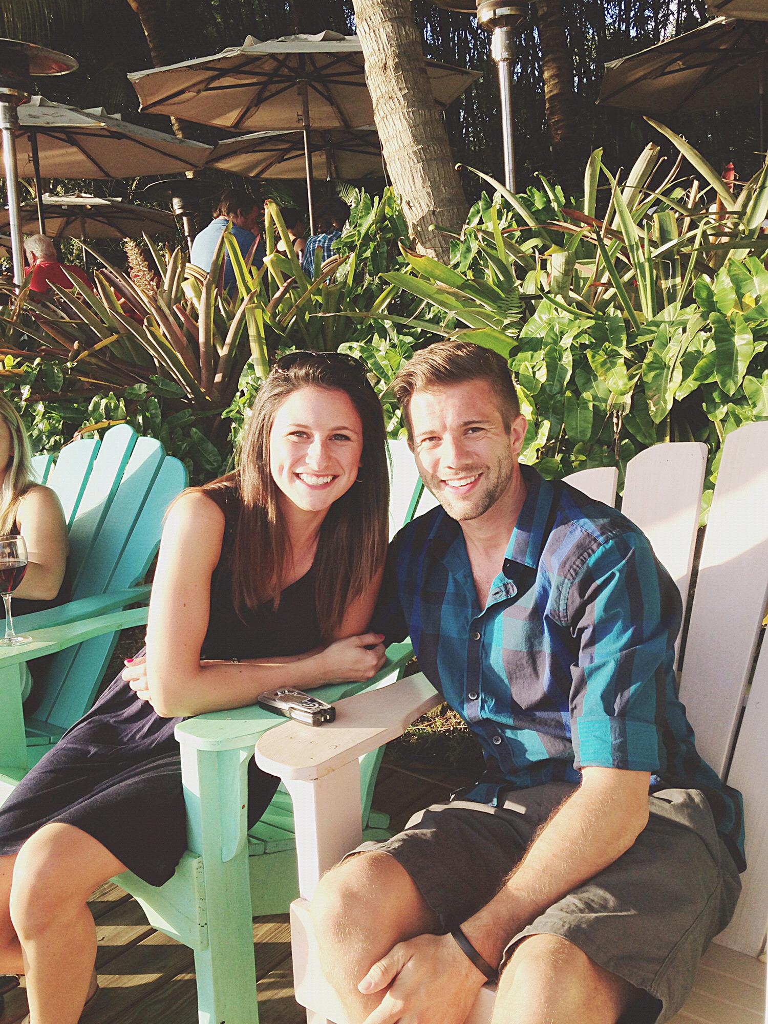 At our favorite restaurant in Florida, Guanabanas
