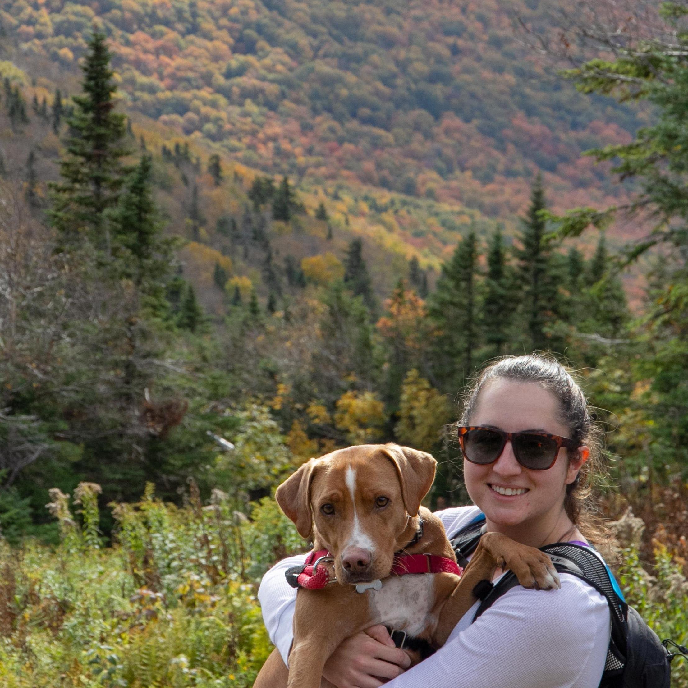 Jay Peak- VT, One of Elena's favorite leaf peeping destinations and one of AJ's favorite snowboarding destinations.