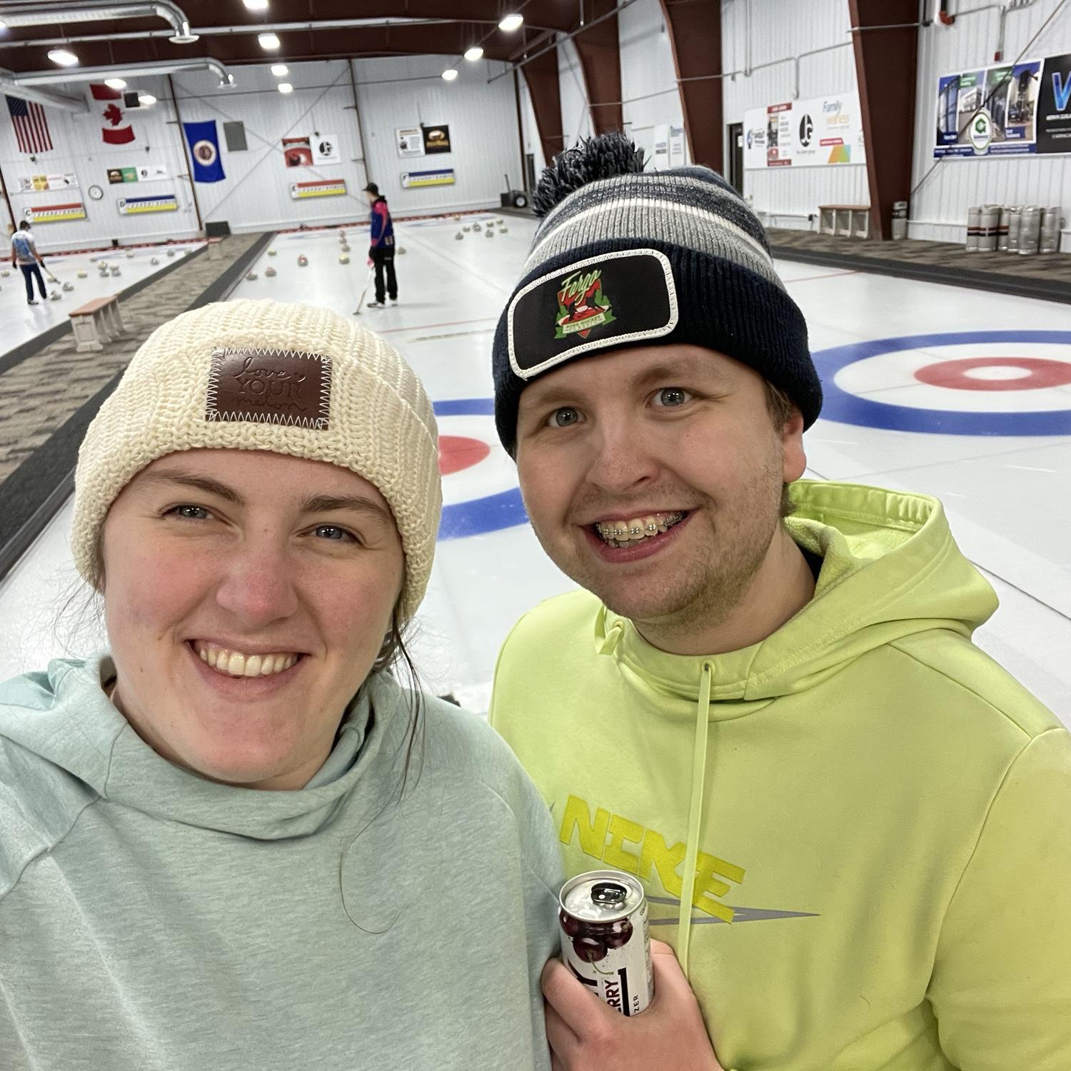 January 2023
We learned how to curl as part of our "ABC dates"