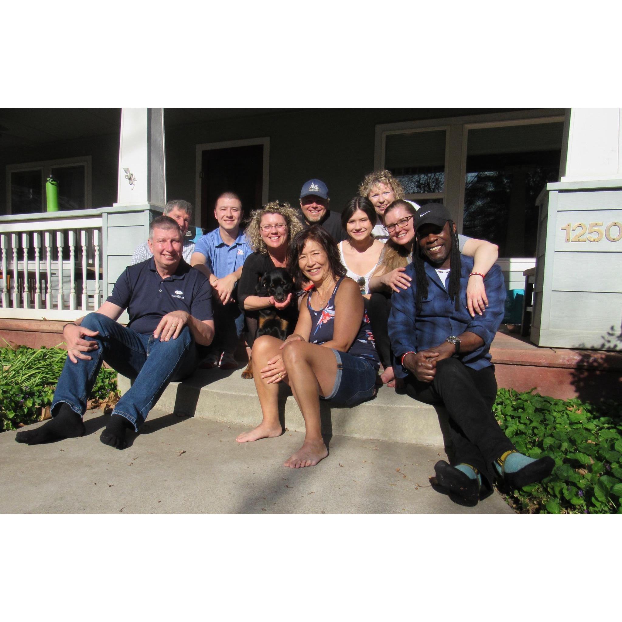 With the Grembowski's and Norenberg's Feb 2020.