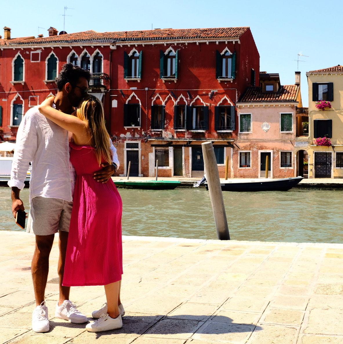 getting creative with self timer in Venice, Italy - June 2023