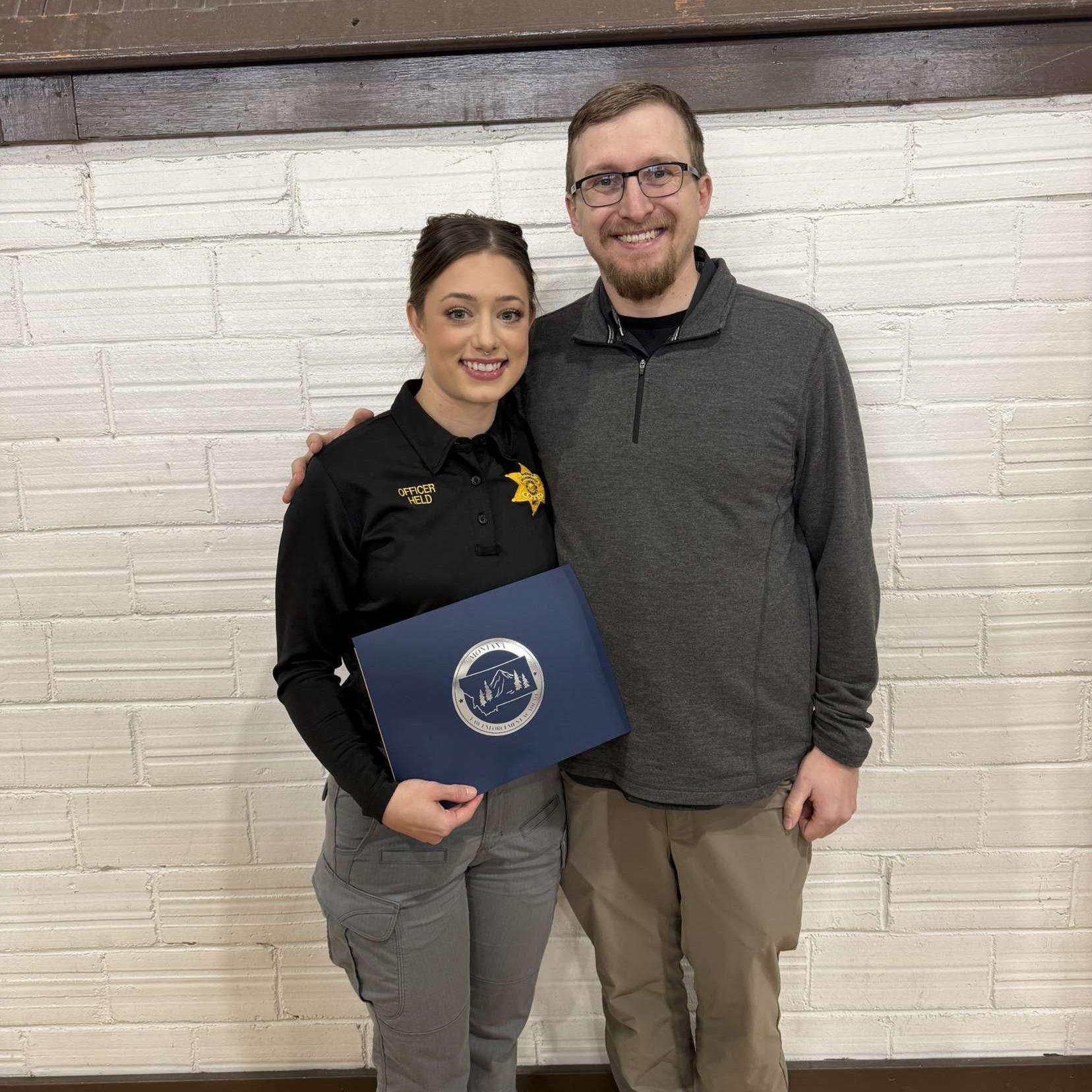 Academy graduation.