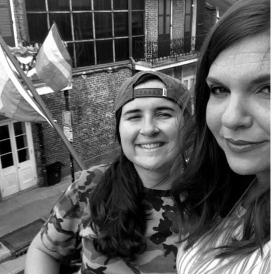 Our first overnight getaway together -  Nola during Pride Month in  June 2019