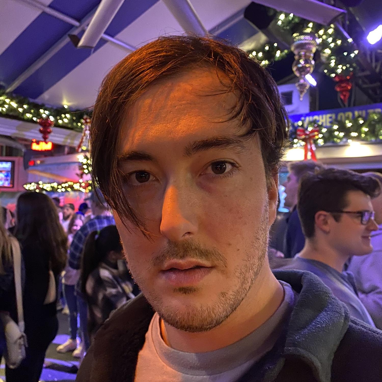 When they first met, Eric tried convincing Angela he looked like Keanu Reeves and while that could be the case depending one who you ask - all she saw was Little Nicky.