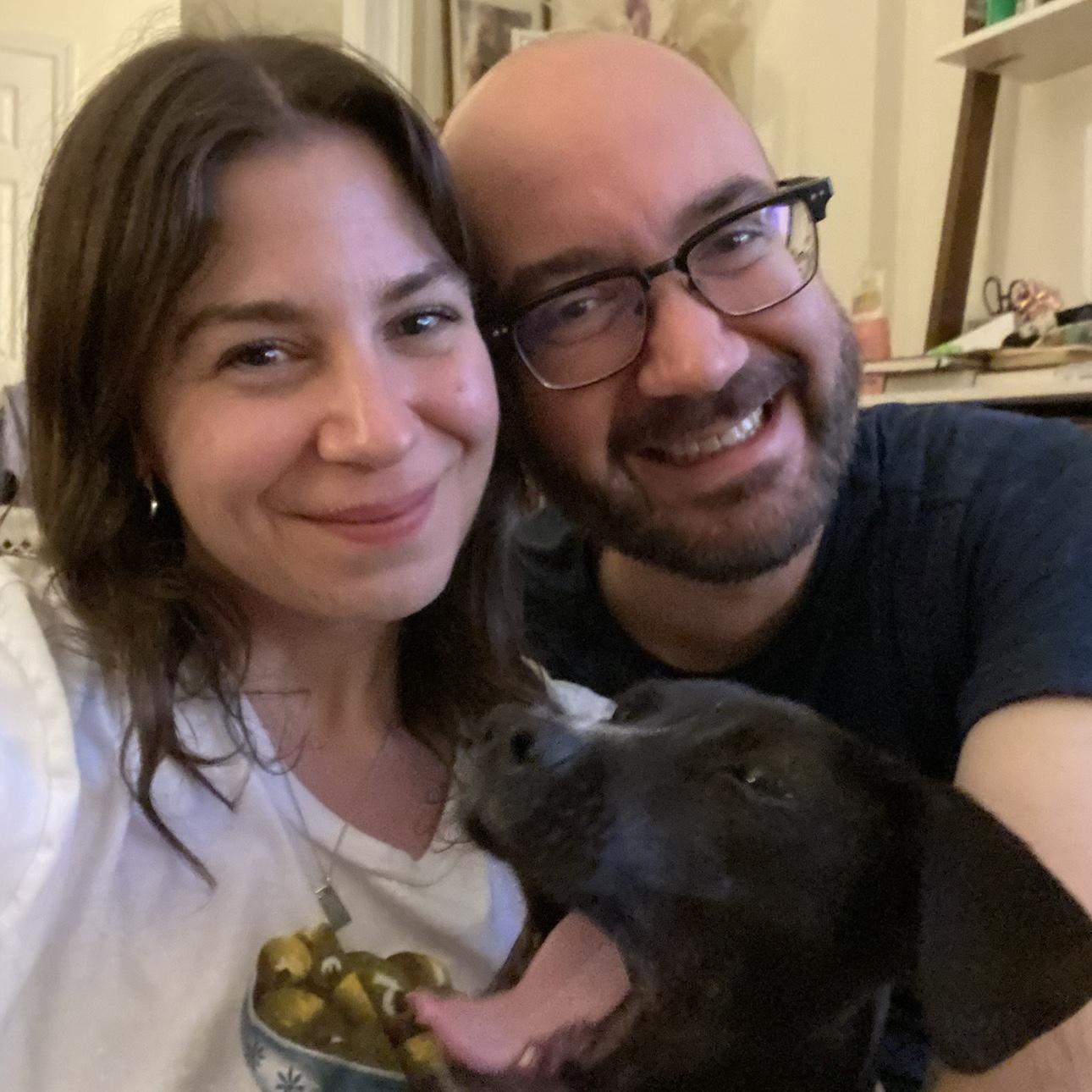 Get you a dog that yawns!