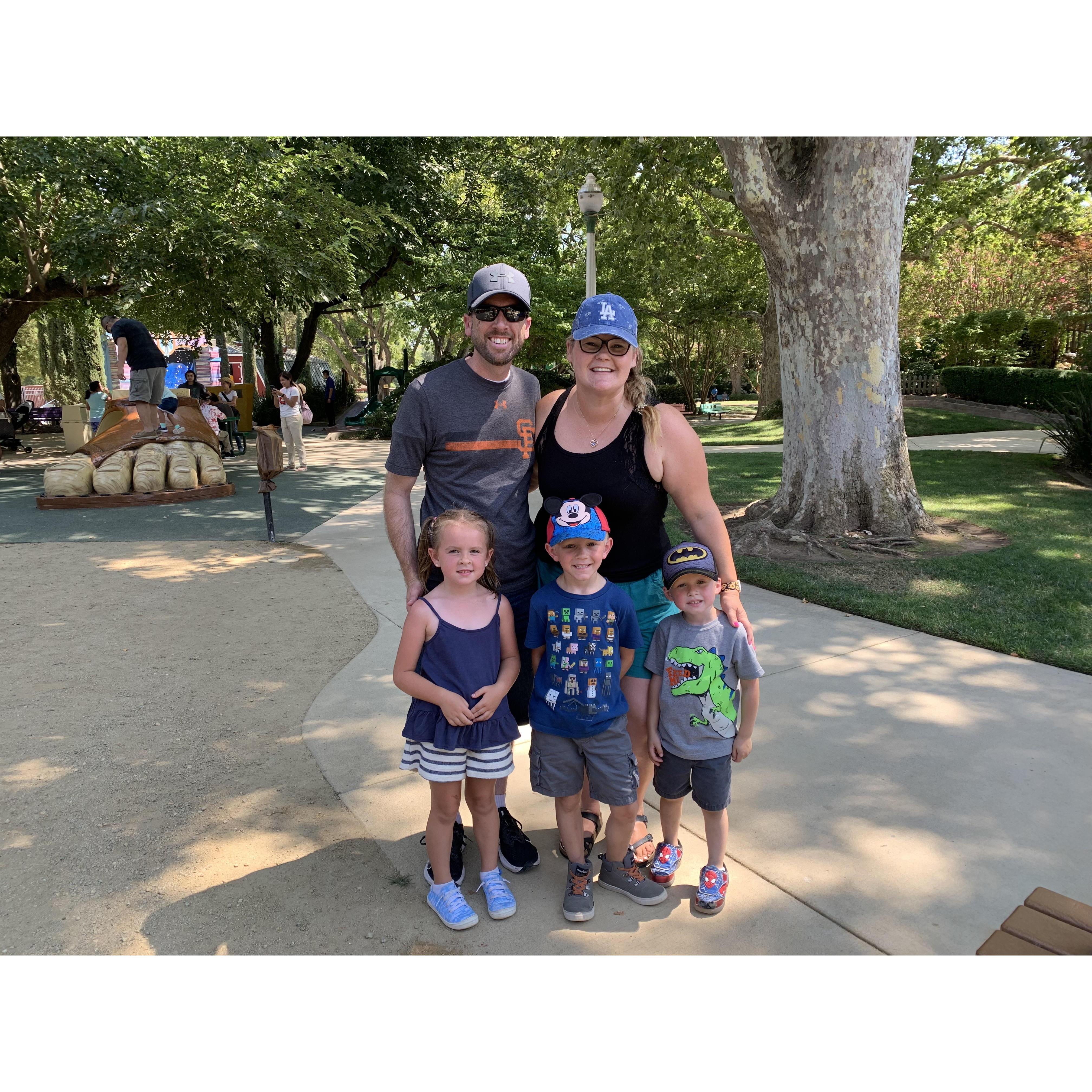 At the end of July, we took a trip up to Elk Grove near Sacramento to visit Ryan's family. It was the best!