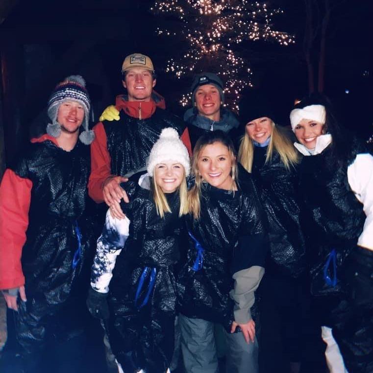 The Wood family ski trip where we met.. Rachel Wood texted Brooke saying, "I think your person is on this trip, his name is Brooks." Though skeptical, Brooke left with a huge crush on Brooks.