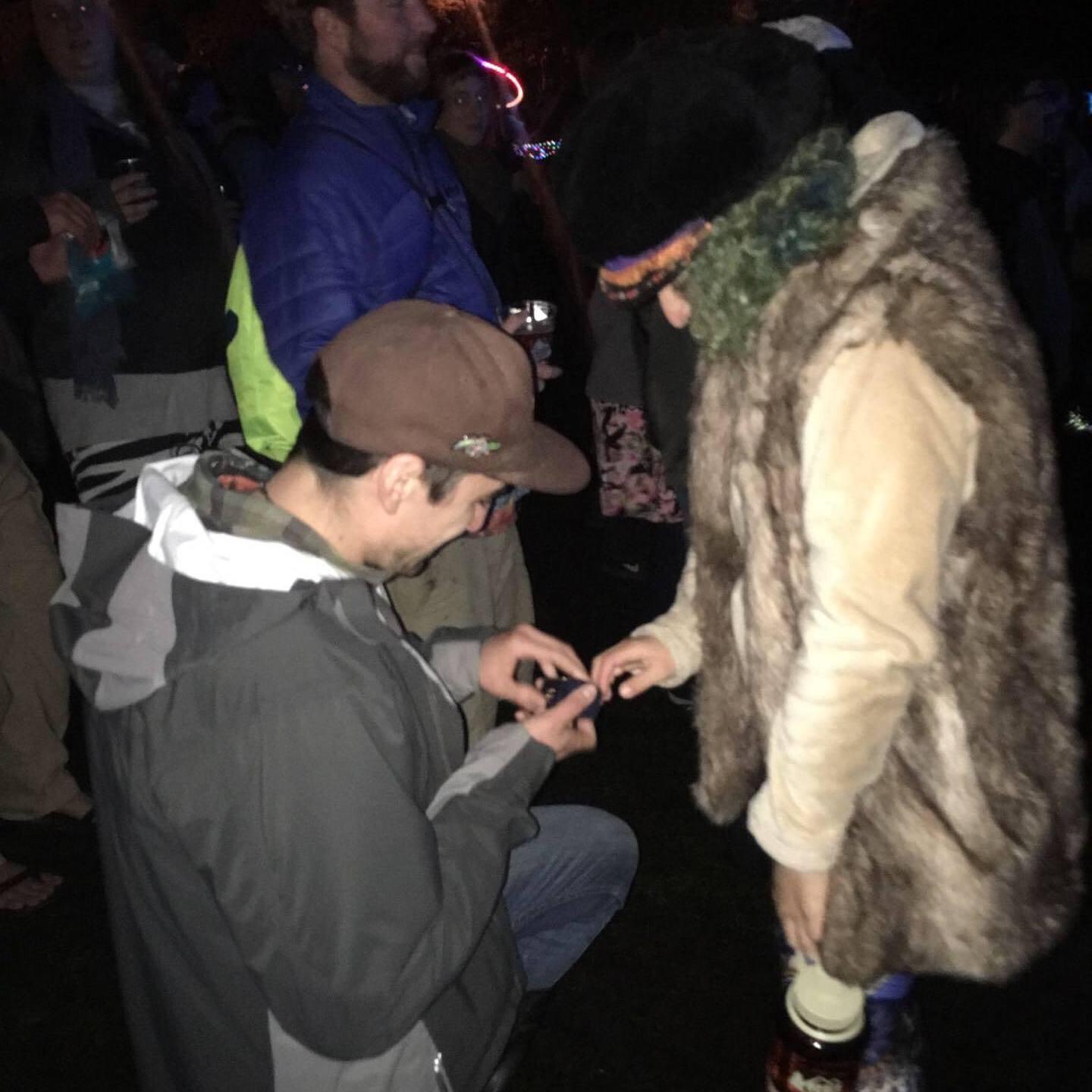 When Pete Proposed! String Cheese Incident, The Cuthbert Ampitheatre, Eugene, OR