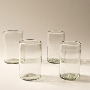Recycled Handblown Glassware