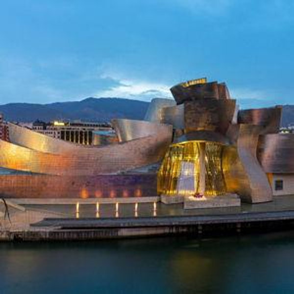 Entry to Guggenheim Bilbao