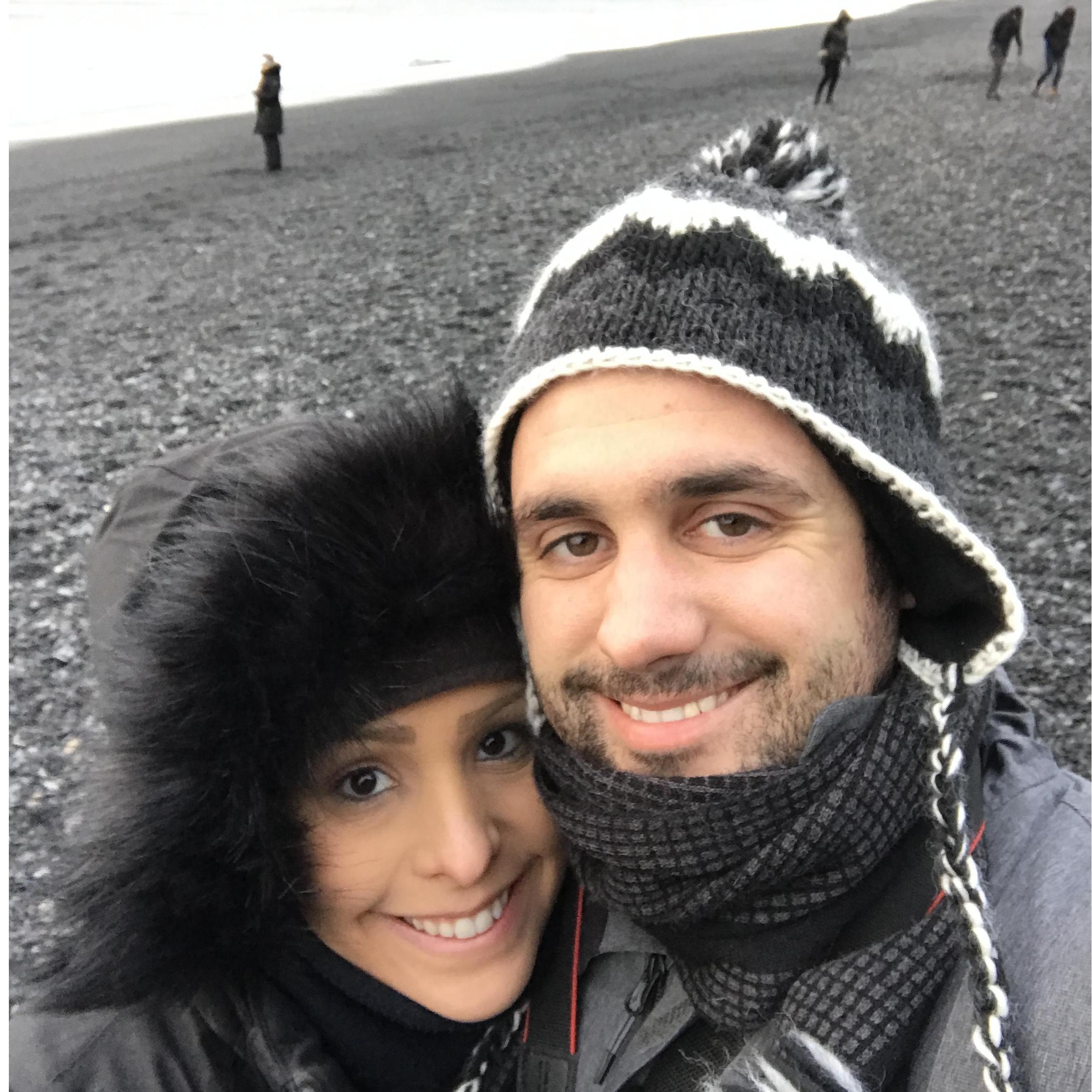 Black sand beach in Iceland!