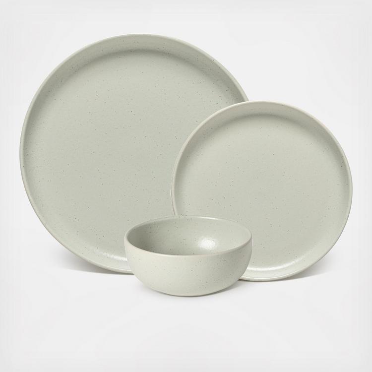 Pacifica Dinner Plate Set - Seed Grey