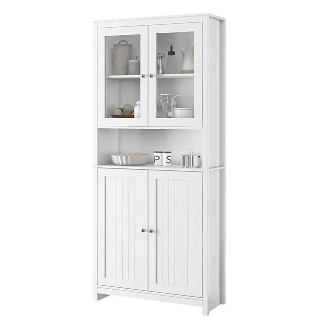  FOTOSOK Kitchen Pantry Storage Cabinet, 63'' Tall