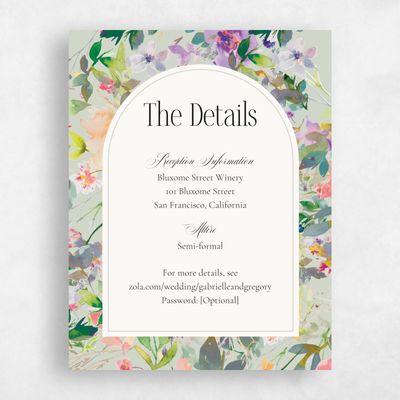 Grassy Sage, Green Wedding Enclosure - Addison