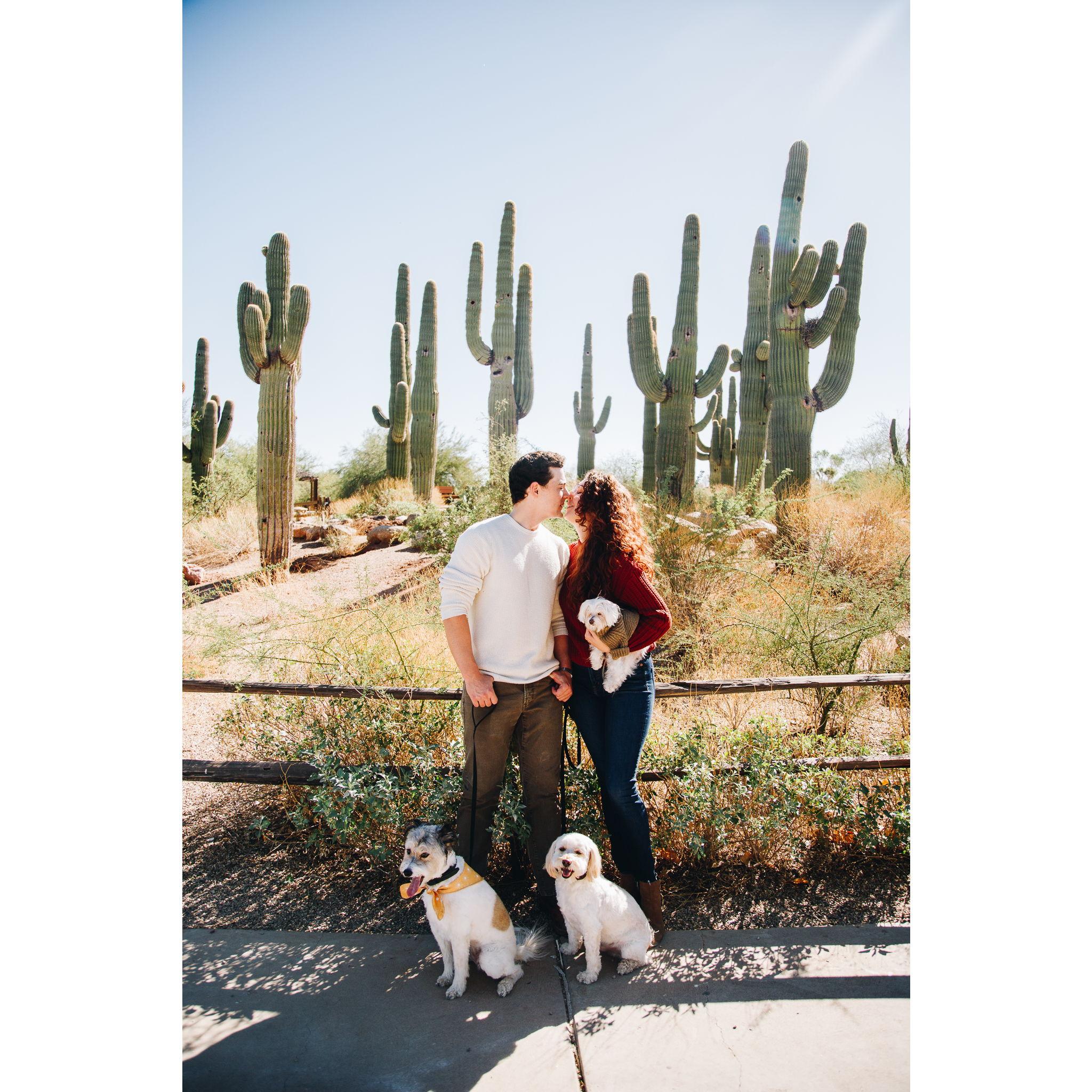 November 2023: First family portraits!