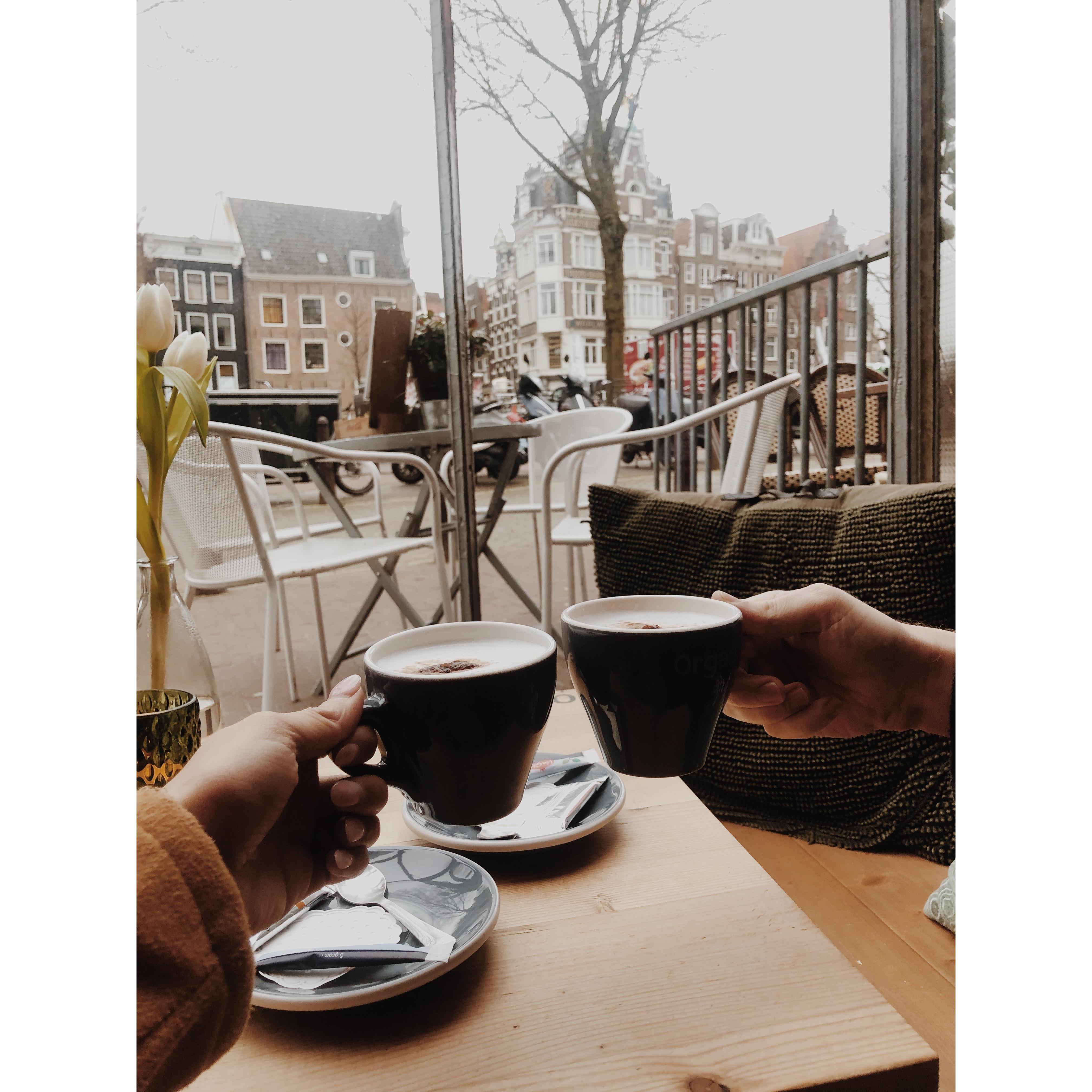 Coffee in Amsterdam :)