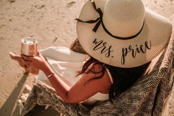 Honeymoon Floppy Beach Hat