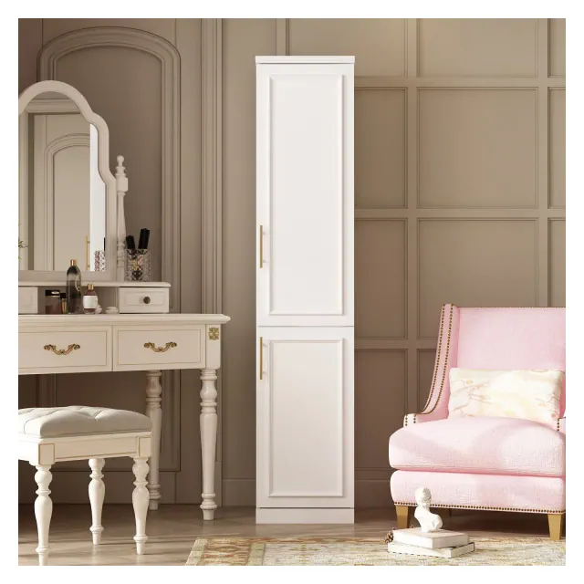 Famapy White Freestanding Modular Wardrobe Combo Armoires Closet