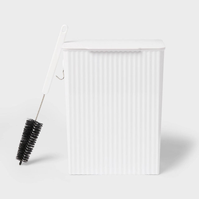 Magnetic Lint Bin with Brush - Brightroom™