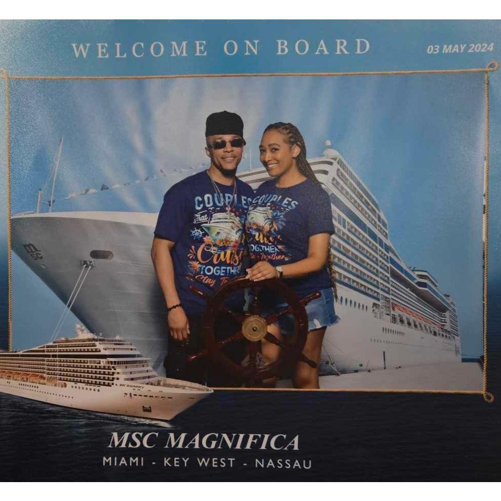 Sonsee's first cruise on the MSC ship to Bahamas