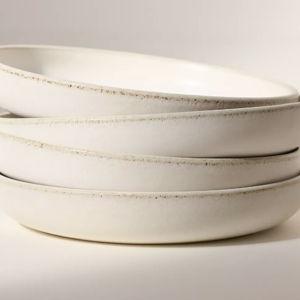 Jasper Portuguese Stoneware Pasta Bowls, Set of 4