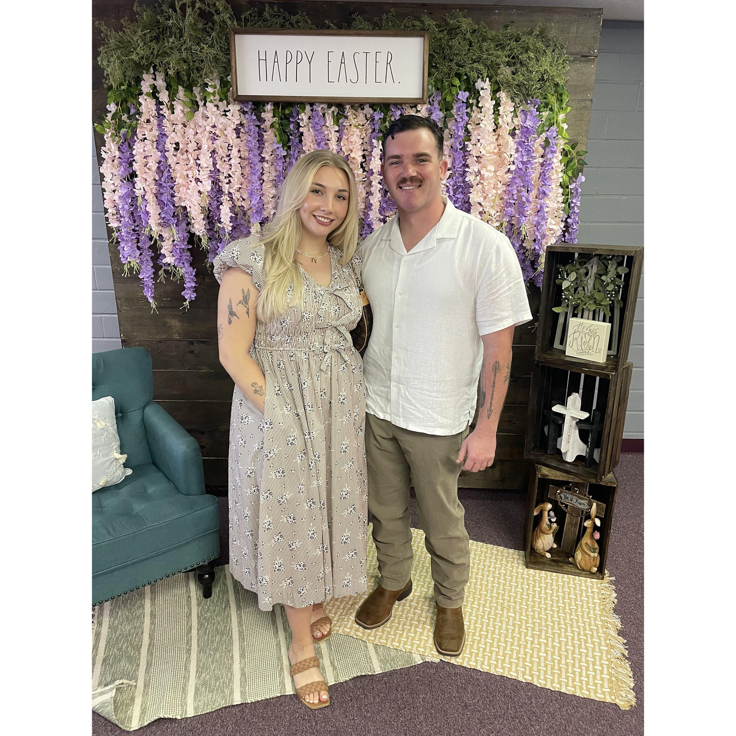 Our first Easter together