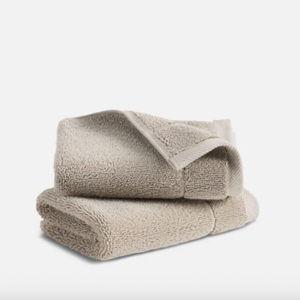 Super-Plush Turkish Cotton Washcloths - Driftwood - Pack of 2