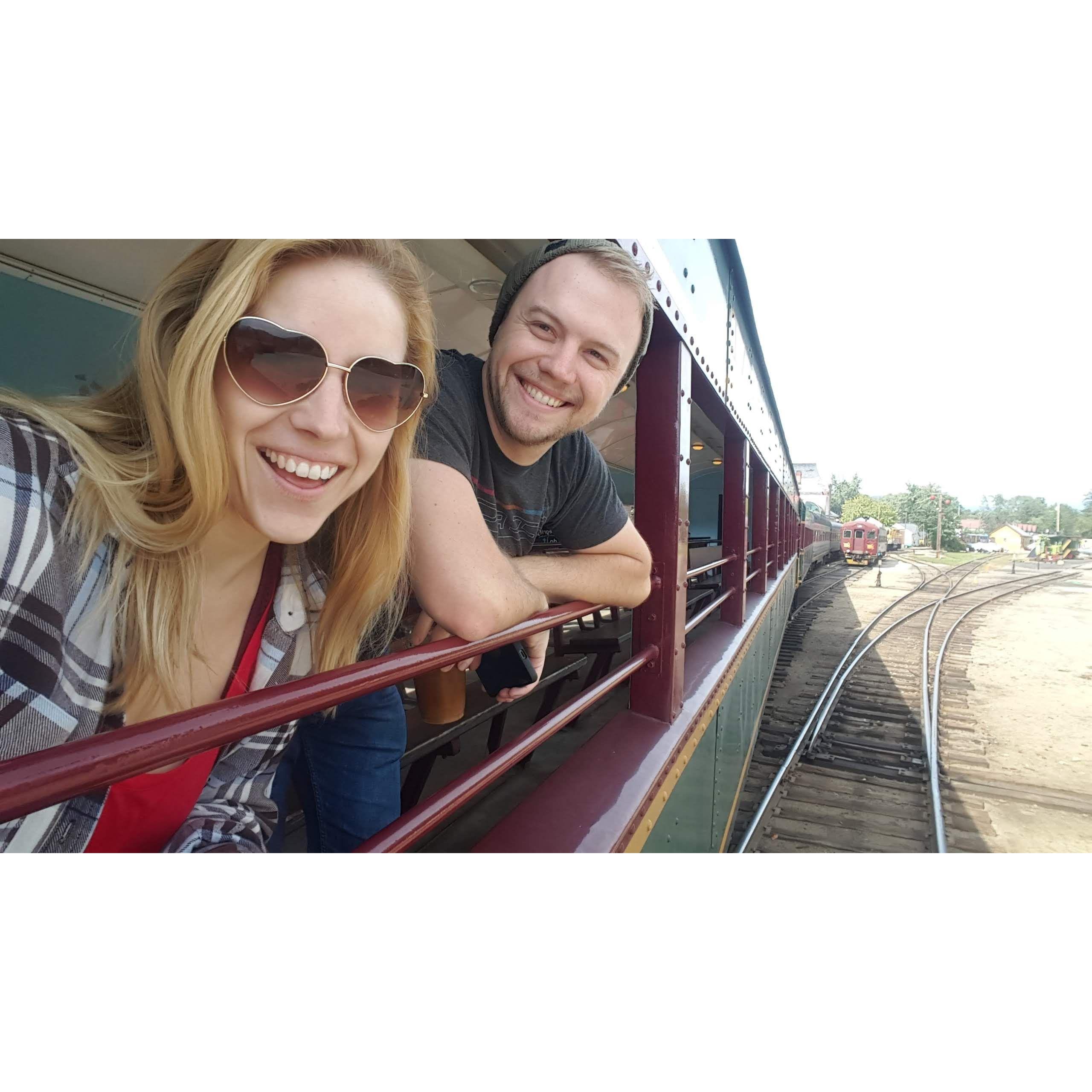 Train rides are a must in NH!