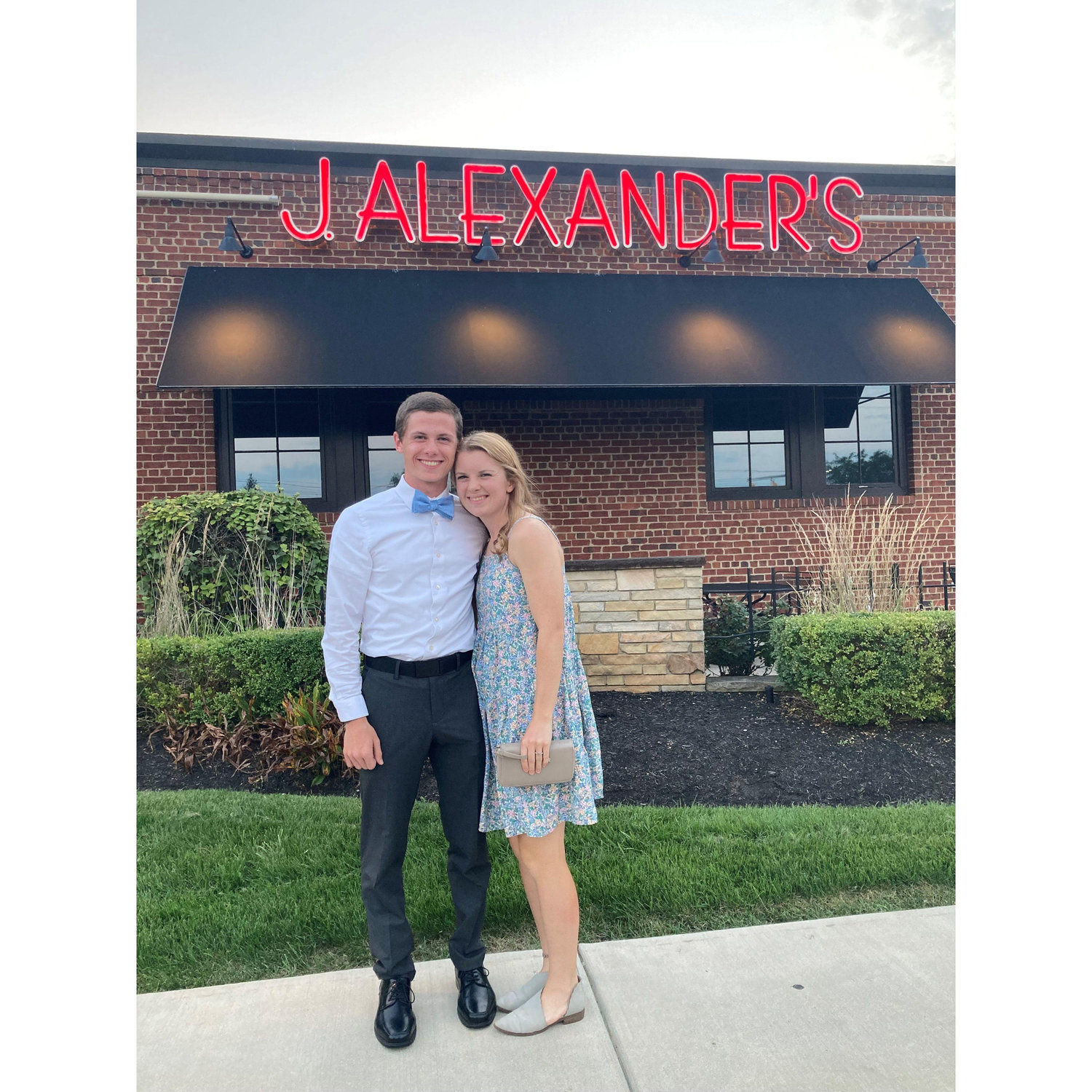 July 22nd, 2021 - Celebrating their 2nd anniversary at their favorite restaurant, J. Alexander's.