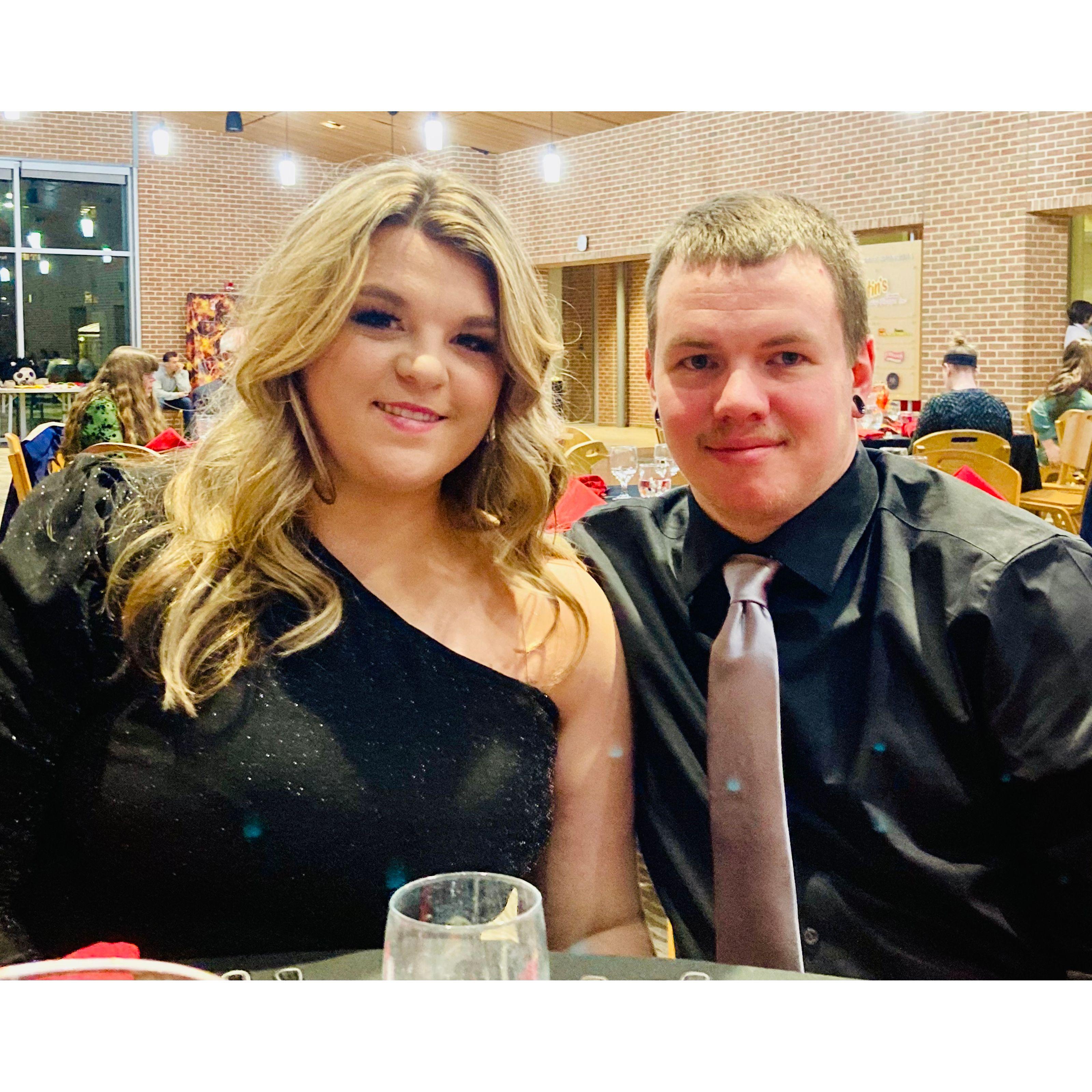 UAFD banquet--my forever date