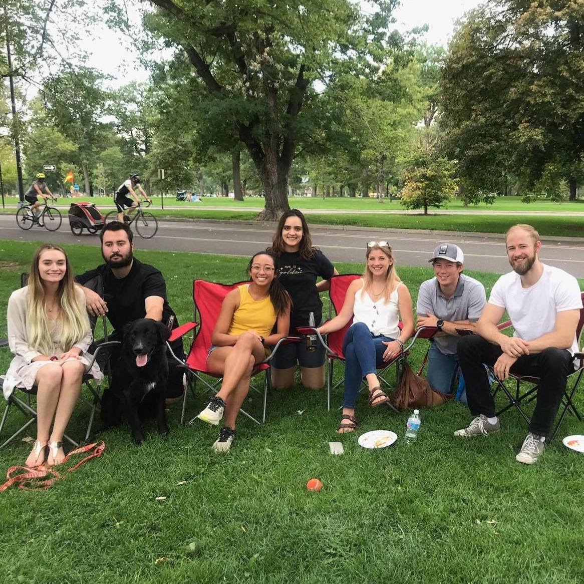 Celebrating our birthday's together