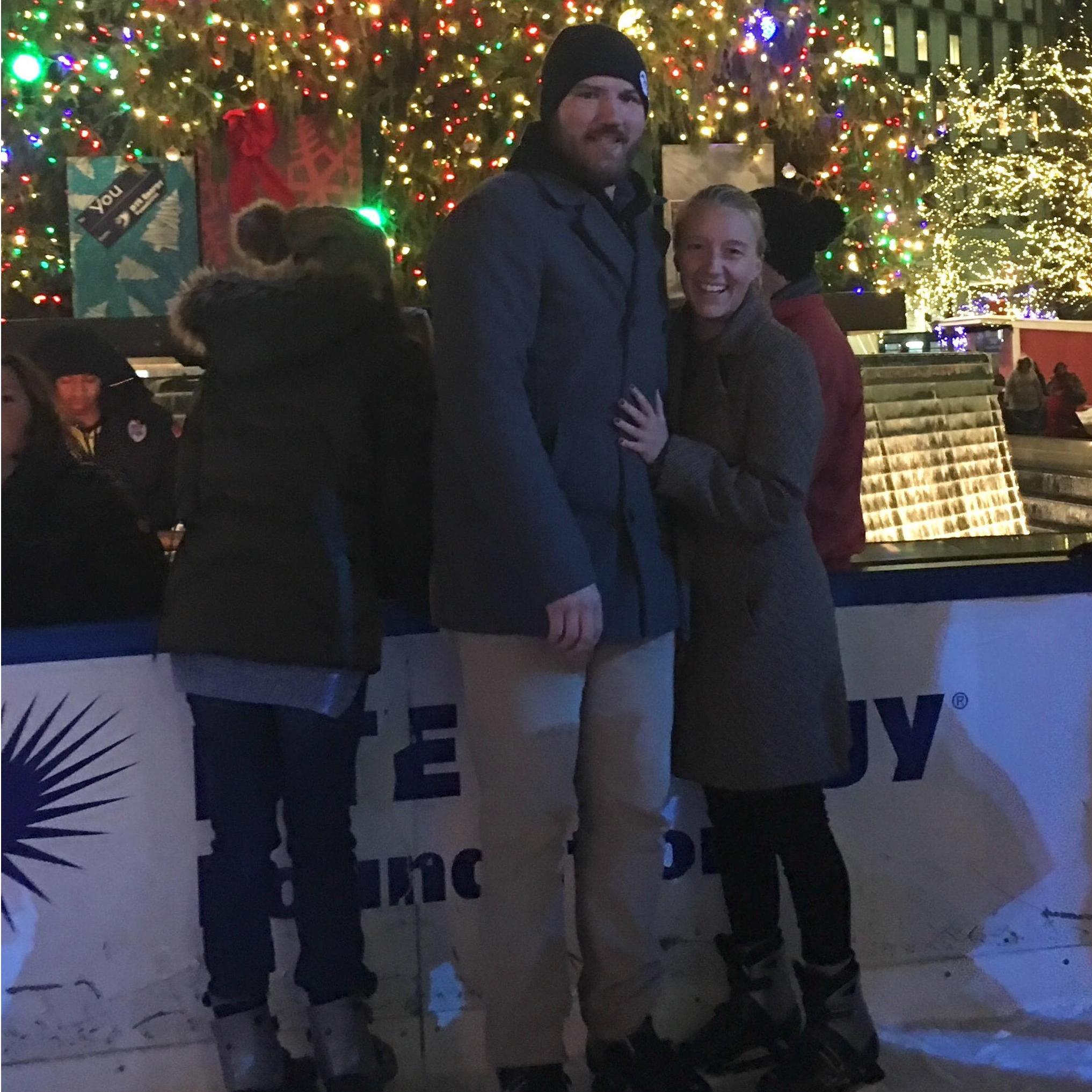 Campus Martius Park, Detroit, Christmas 2016