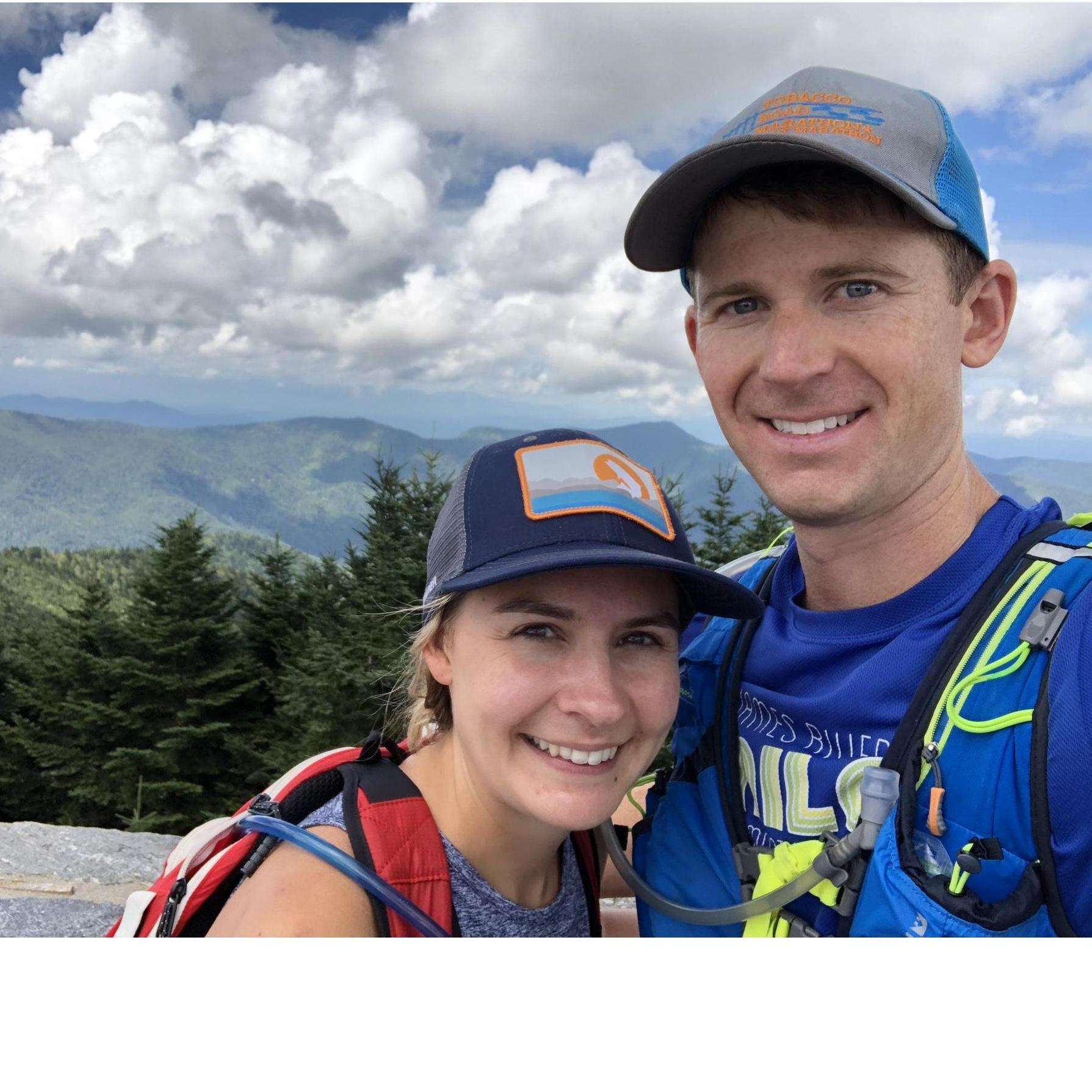 Hiking Mt. Mitchell near Asheville, NC