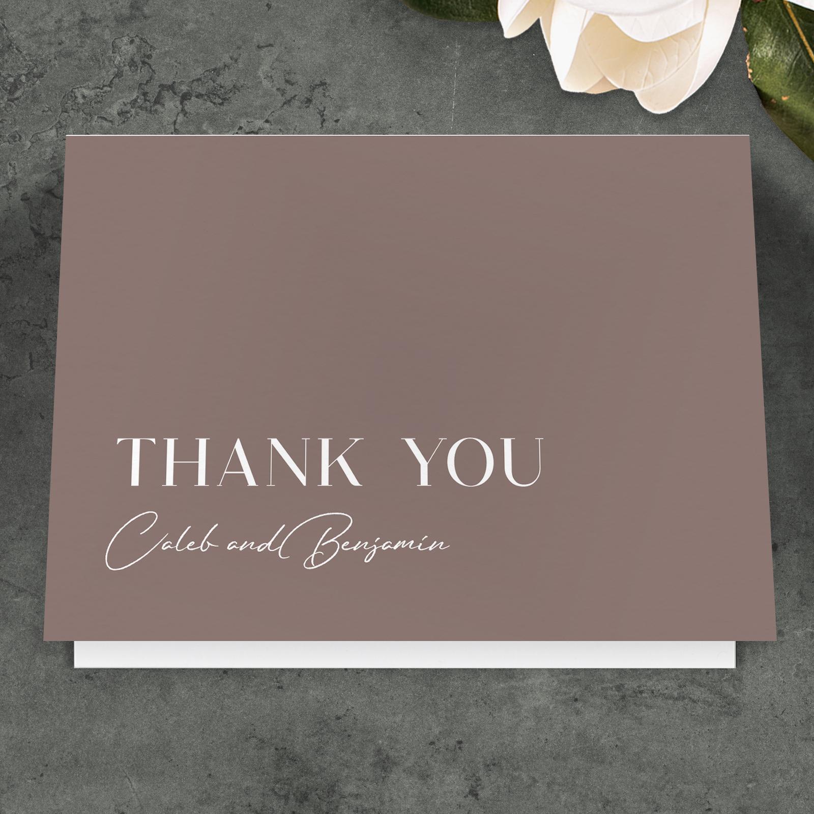 Zola Thank You Cards Latona Landscape
