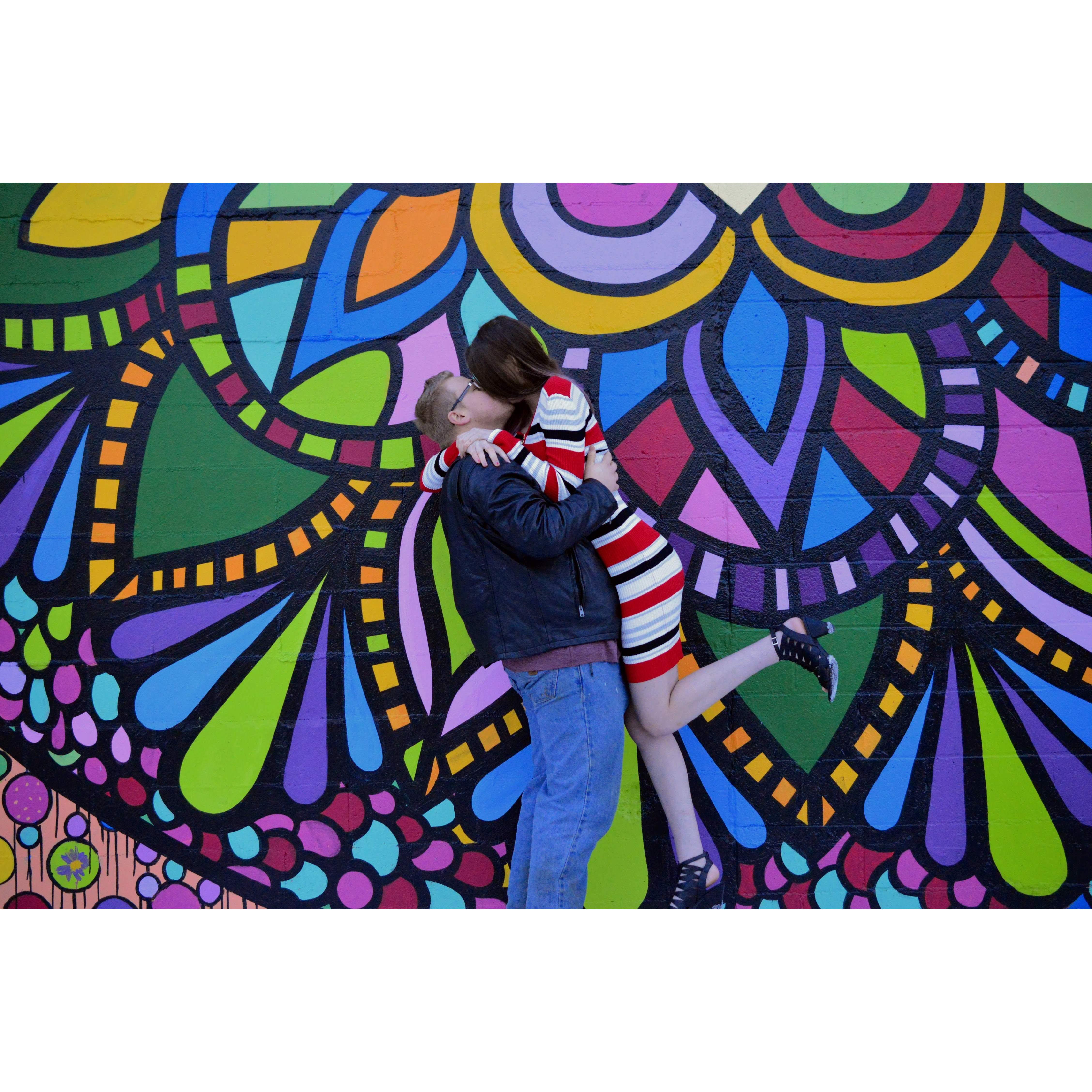 A photoshoot we did in the middle of winter!