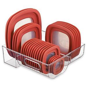 InterDesign® Cabinet Binz™ 3 Compartment Lid Organizer