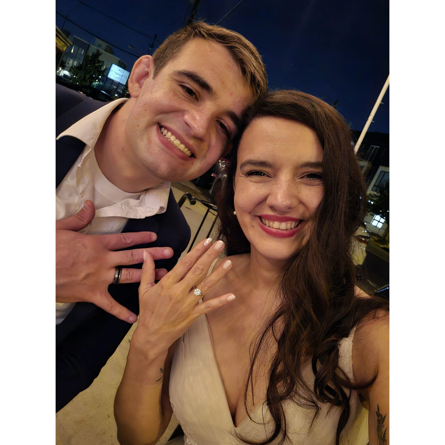 Officially married!