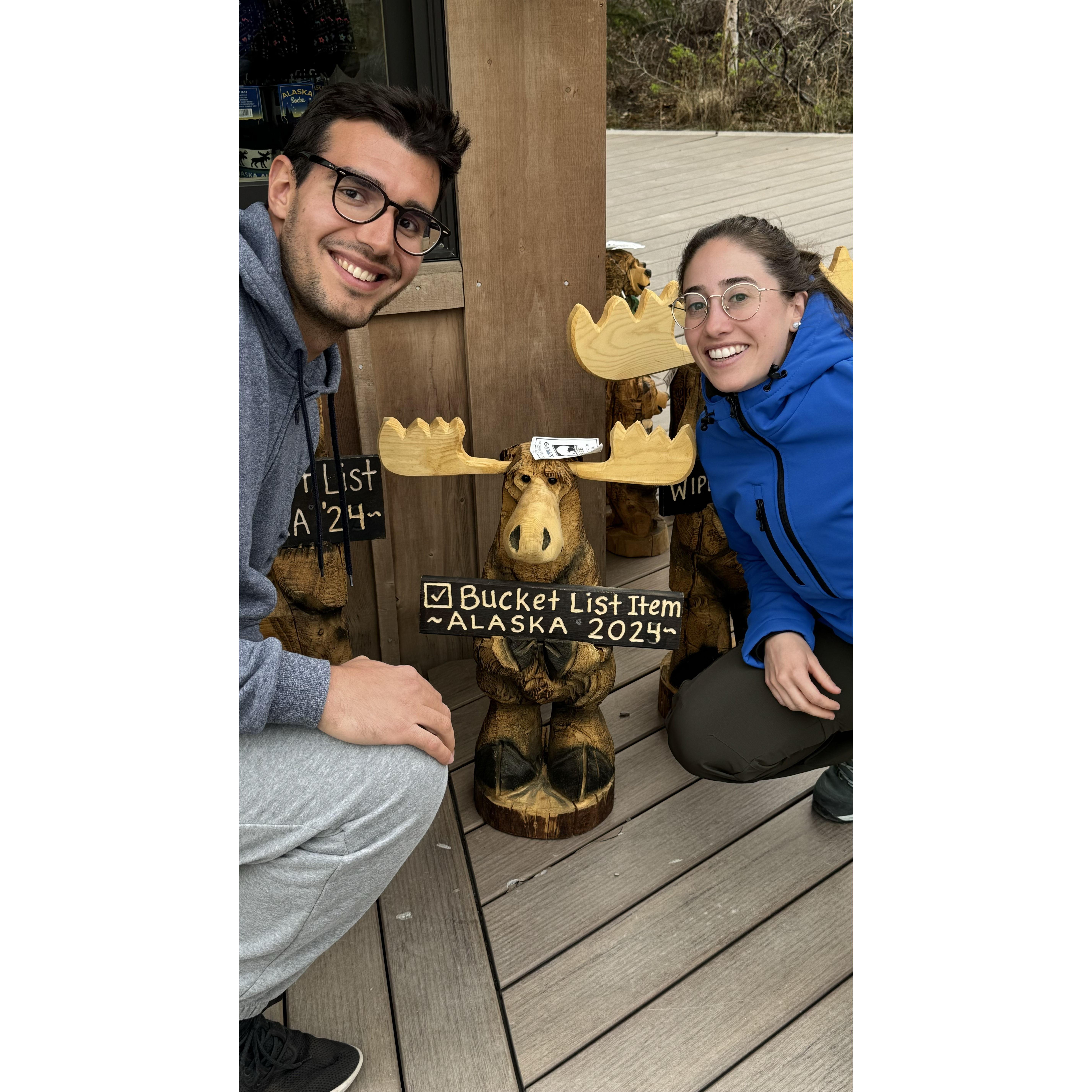 Anche l'Alaska l'abbiamo grattata nella mappa degli Stati Uniti, e spuntata dalla lista dei posti da vedere nella vita!