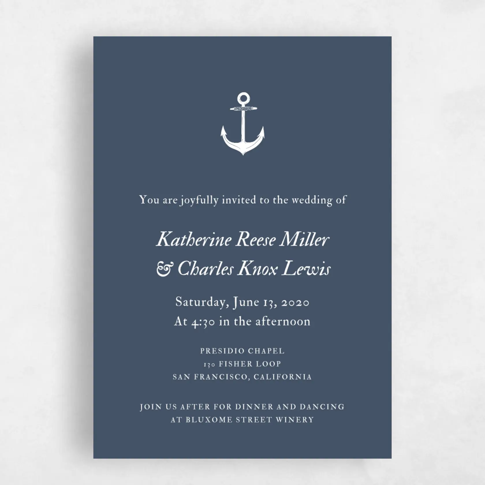 Invitation - Providence Portrait preview