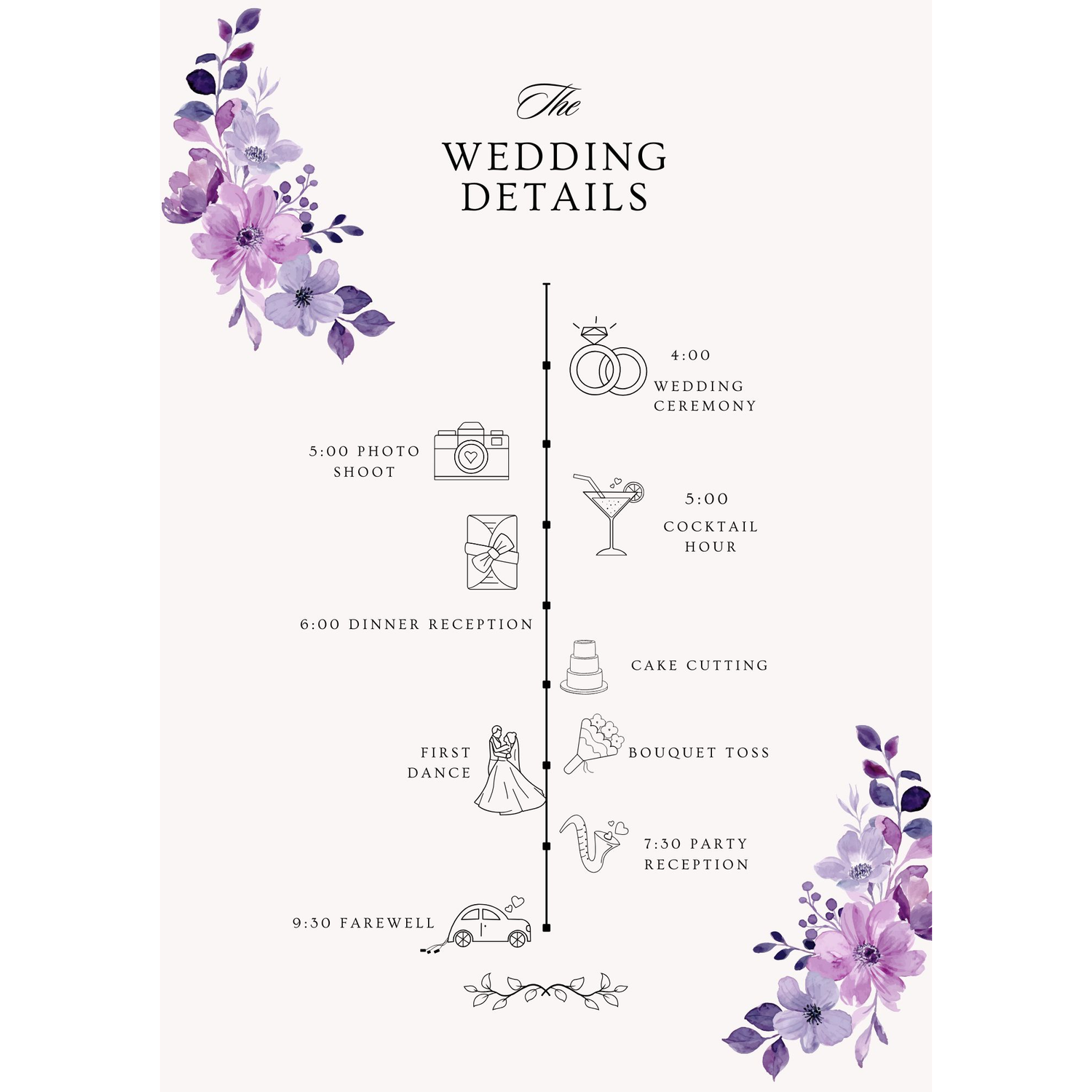 Wedding Timeline