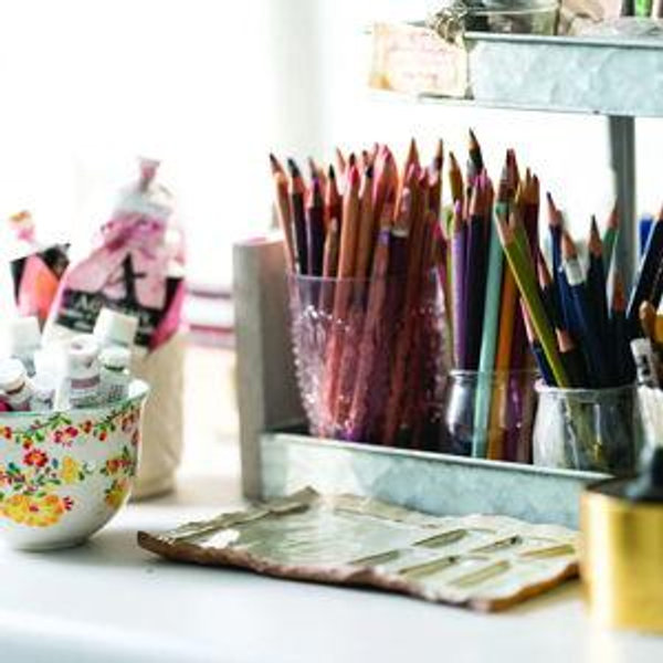 Art Supplies + Art Collection