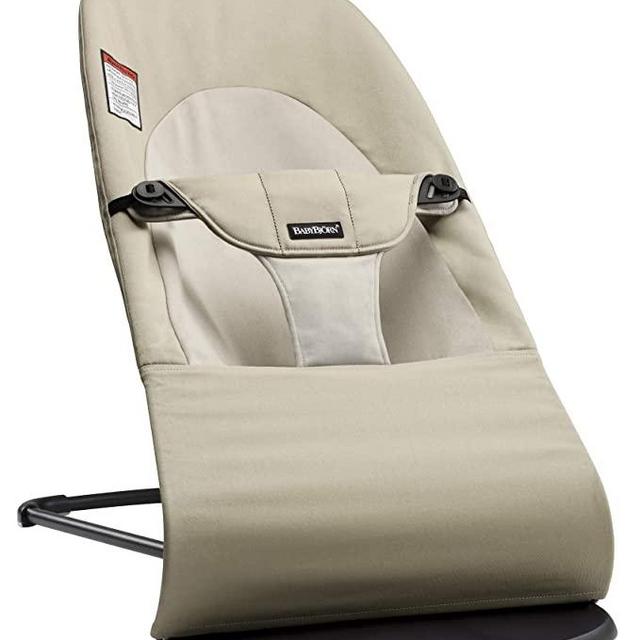 BABYBJORN Bouncer Balance Soft, Cotton, Khaki/Beige