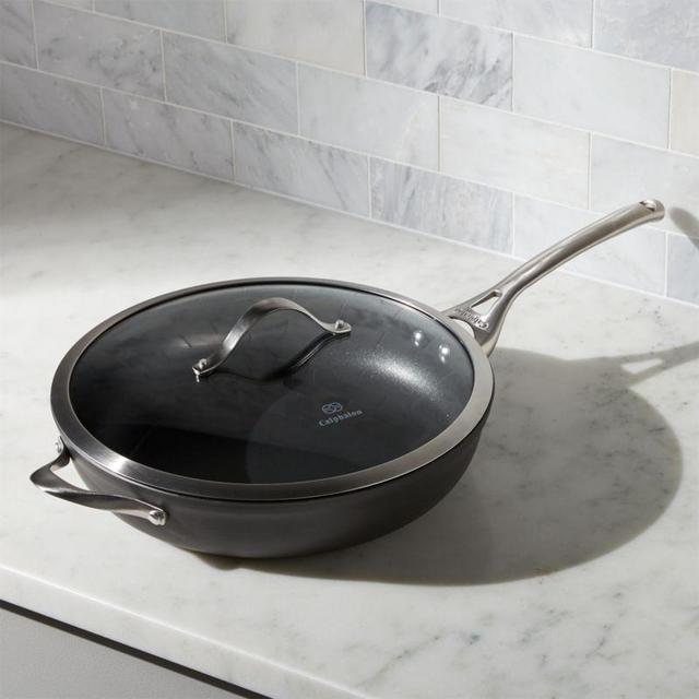 Calphalon Contemporary ™ Non-Stick 13" Deep Skillet with Lid