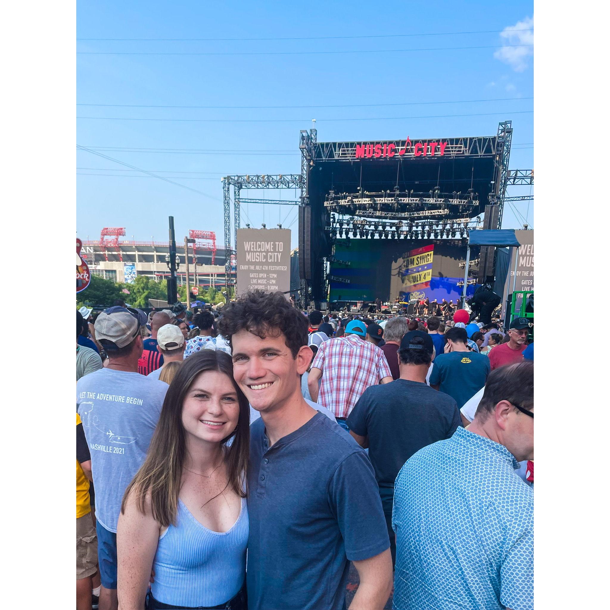 2021 - A very Music City 4th of July