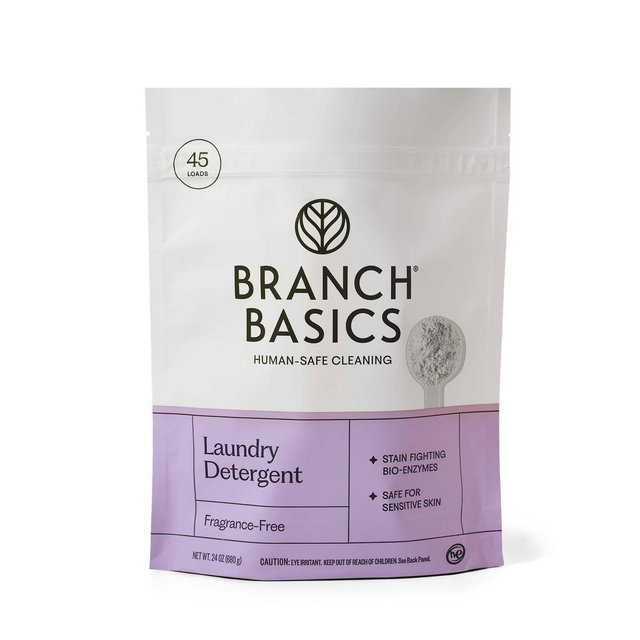 Branch Basics Fragrance-Free Laundry Detergent Powder - 1.5lbs