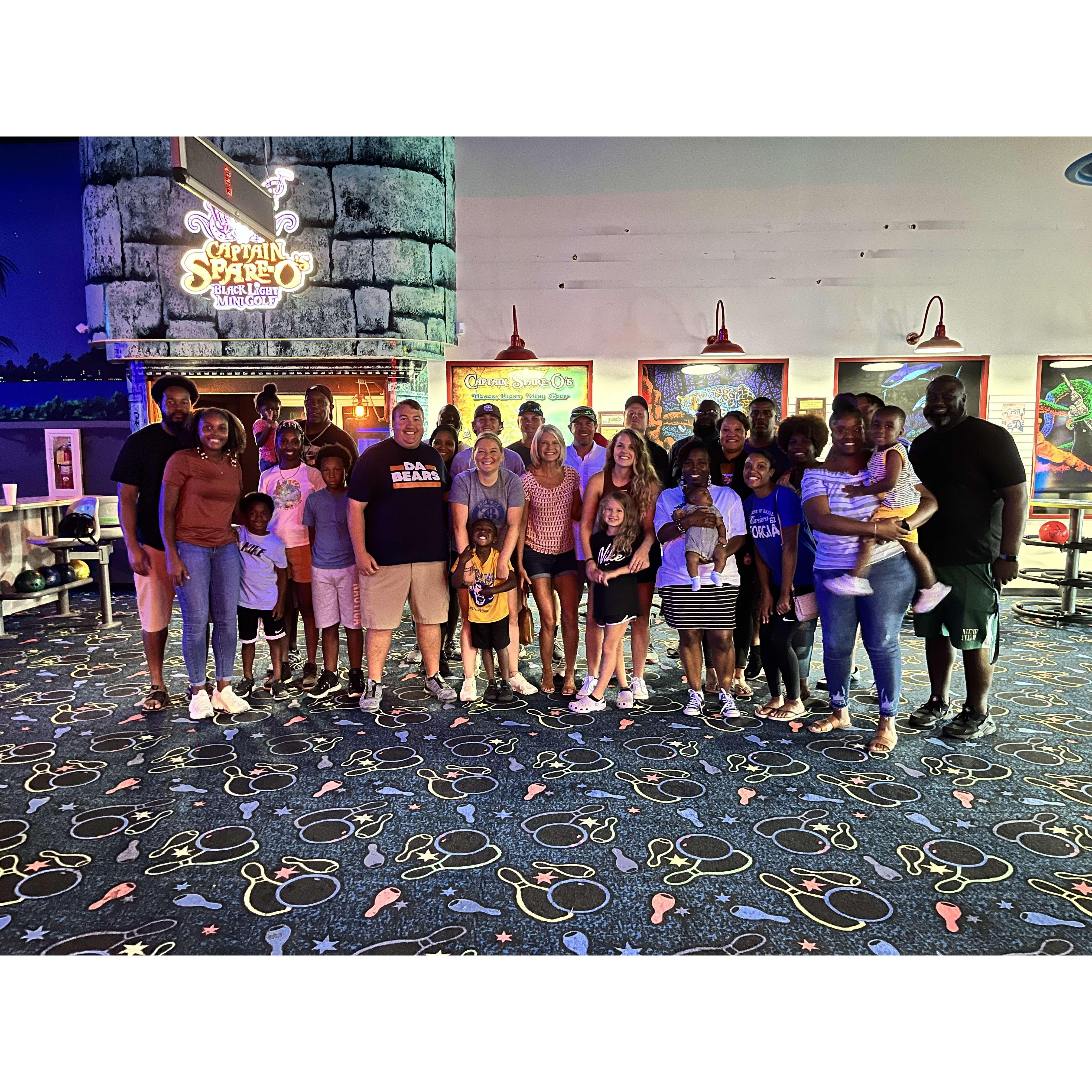 Family Bowling Night with the Pirate Family!